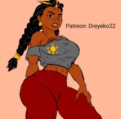 illari (overwatch) from overwatch by dreyeko22