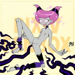 2023 ahe_gao ahegao anal anal_sex ass blush breasts cartoon_network dc dc_comics female genitals goth hair human jinx_(dc) mammal nipples oca open_mouth orgasm_face penetration pussy sex short_hair small_breasts smile spread_legs spreading teen_titans teen_titans_(television_series) teenager tentacle tentacle_on_female tentacle_penetration tentacle_sex young