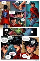 2boys batman_(series) damian_wayne dc dc_comics duo foreskin gay jon-el jonathan_kent male male_focus male_only penis phausto retracted_foreskin robin_(damian_wayne) robin_(dc) superboy superboy_(jonathan_kent) superman_(series) supersons uncircumcised uncut