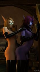 1futa 1girls 3d blizzard_entertainment blood_elf collar futanari hammyslewds leash light-skinned_futanari nakicat original_character purple_hair purple_skin sex vaginal_penetration vaginal_sex void_elf warcraft world_of_warcraft