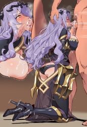 1boy 1girls absurdres areola_slip armor armored_boots arms_behind_back arms_tied artist_request ass ass_cleavage balls bare_thighs big_ass black_panties blush bondage boots bound bound_arms bound_wrists breast_press breasts butt_crack camilla_(fire_emblem) cleavage closed_eyes crying crying_with_eyes_open cum cum_in_mouth cum_on_body cum_on_breasts cum_on_face cum_overflow cum_string deepthroat drawfag erection facial fellatio female female_focus femsub fire_emblem fire_emblem_fates gloves hair_over_one_eye head_grab high_heel_boots high_heels highres horns inner_thighs irrumatio kneeling large_breasts long_hair male male_pubic_hair maledom motion_lines multiple_views nintendo oral panties pelvic_curtain penis pubic_hair purple_hair pussy_juice rape restrained rope rope_bondage rough_sex secretly_loves_it see-through solo_focus source_request standing straight sweat tearing_up tears testicles thigh_boots thighs tied_up trembling uncensored underwear very_long_hair wavy_hair wet_pussy x-ray yellow_eyes