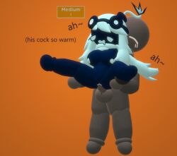 1boy 1boy1girl 1girls 3d big_ass bomby_(tower_heroes) breasts eggby_(tower_heroes) humanoid its_a_human_bomby_oc_retard legs_held_open penis reverse_stand_and_carry_position reverse_suspended_congress roblox roblox_game spread_legs straight tagme tower_heroes zeroniko