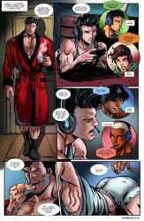 adoptive_father aqualad ass bart_allen batman batman_(series) blue_beetle bruce_wayne comic dc dc_comics dialogue english_text gamer gamer_boy gaming gaming_controller gaming_headset gay green_lantern imminent_anal impulse jaime_reyes kaldur'ahm kyle_rayner lying_on_stomach male male/male male_only multiple_boys on_stomach phausto red_robin speech_bubble the_flash_(series) tim_drake yaoi