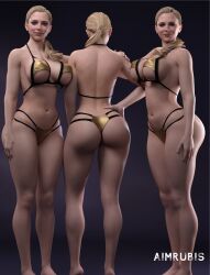 3d 3girls 3robots aimrubis android ass big_ass big_butt bubble_ass bubble_butt chloe_(detroit:_become_human) clone clones dat_ass detroit:_become_human gynoid lingerie machine pawg robot smile standing thong trio viewed_from_behind