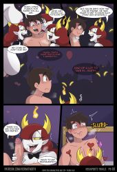 1boy blowjob comic comic_page disney disney_channel disney_xd hekapoo hermitmoth highres latino marco_diaz nude page_60 penis slurp star_vs_the_forces_of_evil straight white_skin