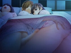 ass_grab brother_and_sister censored family female futon hidden human incest ino male penis rubbing secret siblings sister_scheme_2 sleeping sneaky sneaky_sex stealth_sex straight yanagawa_amane yanagawa_misaki yanagawa_shiori