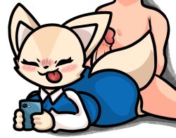 fenneko from aggressive retsuko by lewdewott