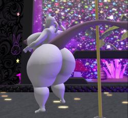 big_ass big_breasts breasts bubble_butt female female_mewtwo ferialexonar huge_ass mewtwo pokemon pokemon_(species) thick_thighs wide_hips