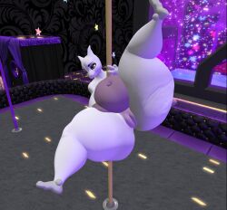 big_breasts breasts female female_mewtwo female_only ferialexonar mewtwo pokemon pokemon_(species) thick_thighs vagina wide_hips