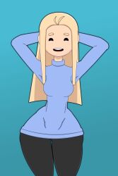 animated blonde_hair clothing dance loop mp4 music savannah_shire savannahxyz simple_background sound sweater tagme tight_clothing tvcomrade123 video wide_hips youtube youtuber