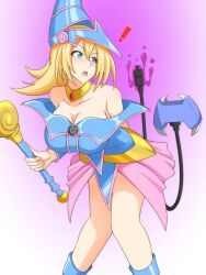 1girls dark_magician_girl duel_monster enemy_controller yu-gi-oh!