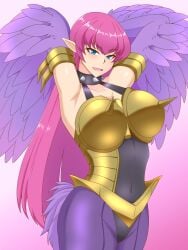 bdsm breasts harpie_lady harpy monster_girl yu-gi-oh! yu-gi-oh!_duel_monsters