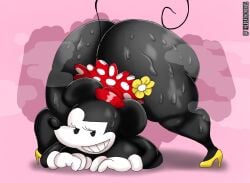minnie mouse from disney by thedeathcrow05