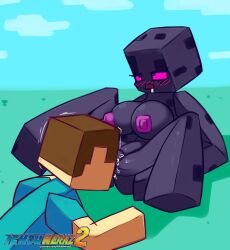 enderman from minecraft by ichduhernz