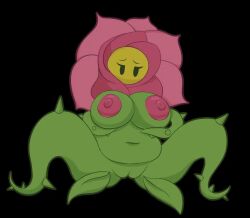 1girls artist_request belly big_breasts breasts chubby chubby_female female flower mario_(series) nintendo nipples non-human nude paper_mario plant plant_girl plant_humanoid pussy rose_(flower) rosie_(paper_mario) solo source_request