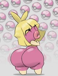 1girls 

ass artywitch ass big_ass big_butt big_lips blonde_hair closed_eyes curvaceous cute fat_ass female generation_2_pokemon hi_res highres huge_ass huge_butt jiggle large_ass large_butt large_lips lips nintendo pokemon pokemon_(species) short_stack shortstack smile smoochum solo solo_female thick thick_lips thick_thighs thighs