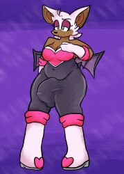 absurd_res anthro bat big_bulge breasts bulge clothed clothing erection erection_under_clothing female futanari genitals girlpenisworld gynomorph hi_res huge_bulge humanoid hyper hyper_genitalia intersex mammal rouge_the_bat sega solo sonic_(series) sonic_the_hedgehog_(series)