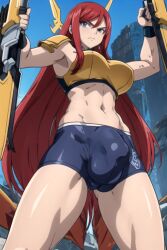 erza scarlet from fairy tail by jaconicon