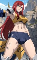 erza scarlet from fairy tail by jaconicon