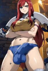 erza scarlet from fairy tail by jaconicon