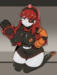 2d artist_request big_breasts grey_body gun_arm mimi_sentry on_knees red_hair robot robot_girl sentry_(team_fortress_2) sentry_turret source_request tagme team_fortress_2 tf2 thick_thighs valve valve_(company)