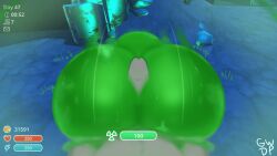 big_ass buttjob green_goo guywithdapen hud onomatopoeia rad_slime_(slime_rancher) slime slime_rancher voluptuous