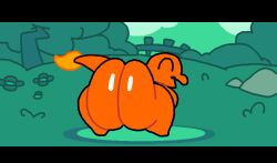 animated ass ass_built_separately ass_clapping big_ass big_butt butt charmander clapping_ass clapping_buttocks clapping_cheeks forest furry looking_at_viewer looking_back pokemon pokemon_(species) squatting superiorfox toony twerk twerking