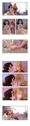 2boys 2femboys aurora_(sleeping_beauty) bedroom bedroom_eyes black_hair blonde_hair comic comic_page comic_panel crossgender crossover disney disney_princess embrace embracing embracing_another embracing_each_other fairybend femboy femboy_on_femboy feminine_male ftm_crossgender gay gay_kissing gazing genderswap genderswap_(ftm) homosexual homosexual_sex in_bed kiss kissing lifting_skirt light-skinned_femboy light-skinned_male light_skin long_face long_hair looking_at_another looking_pleasured male masturbation pale-skinned_male princess ripushko romance romantic romantic_ambiance royalty rule_63 sleeping_beauty_(1959_film) snow_white_(disney) snow_white_and_the_seven_dwarfs_(1937_film) square_crossover yaoi