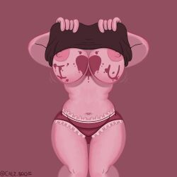 bbw belly belly_button big big_areola big_breasts blush bodypaint breasts chubby chubby_cheeks chubby_female curvy curvy_body curvy_female curvy_figure curvy_hips paint pink_body pink_nipples pink_skin shiny_skin slim_waist thick_hips thick_thighs tits_out tummy