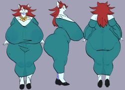 anthro big_ass big_breasts character_sheet dress feline female furry hi_res huge_breasts large_ass large_breasts milf mooncheez3 ramona_(mooncheez3) see-through_clothing transparent_clothing