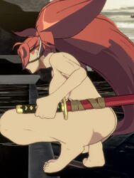 3d ass baiken breasts guilty_gear mod tagme video_games