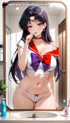 rei hino from bishoujo senshi sailor moon by skypassion