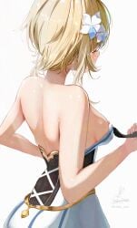 genshin_impact kabu_usagi lumine_(genshin_impact) tagme