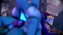 2boys anal_sex animated anthro anthro_on_anthro ass ass aurelion_sol balls dragon erection gay hi_res humanoid league_of_legends male male/male male_only nude outside penetration penis riot_games scalie selfcest sex short_playtime tagme tail twitchyanimation video