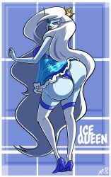 ice queen from adventure time by axel-rosered