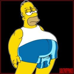 20th_century_fox adultpartypunch balls_outline bulge homer_simpson hyper_genitalia hyper_penis male_only penis_outline silly the_simpsons toony