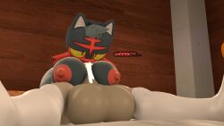 3d 3d_(artwork) big_breasts big_penis breasts huge_cock litten novaparadox1337 penis thick_thighs wide_hips