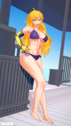 yang xiao long from rwby by arrancon