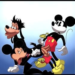 furry furry_only gay iyumiblue max_goof mickey_mouse nsfw public_domain yaoi