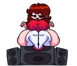 ass_bigger_than_head athiccartist big_breasts casual casual_nudity clothed dumptruck_ass fat female female_only friday_night_funkin girlfriend_(friday_night_funkin) huge_ass huge_breasts hyper_ass lactation lactation_through_clothes leaking milk newgrounds nipples_visible_through_clothing no_bra no_underwear roseygf side_ass sideass teasing