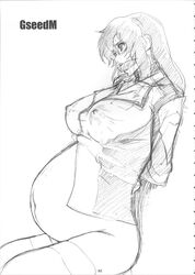 gundam gundam_seed gundam_seed_destiny murrue_ramius pregnant tagme