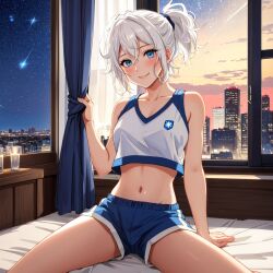 ai_generated blue_eyes jett_(valorant) smartsloth valorant white_hair