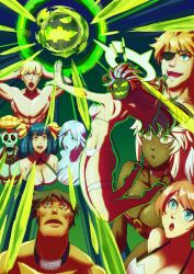 ass bikini breasts dizzy_(guilty_gear) elphelt_valentine goes_hard guilty_gear jack-o'_valentine jslutty_reaction ky_kiske meme pennperun ramlethal_valentine shitpost sin_kiske sol_badguy swimsuit willem_dafoe_looking_up