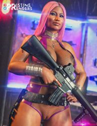 nicki minaj from call of duty by pristinerenders