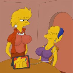 fatandboobies lisa_simpson tagme the_simpsons yellow_body