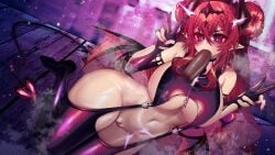 demon_girl huge_breasts huge_thighs osiimi voluptuous