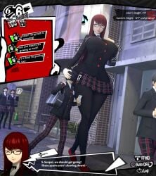 1boy 3d 4girls akira_kurusu big_breasts black_hair breast_expansion breasts closed_eyes gentle_giant giantess giantess_growth growth hearts_in_eyes height_difference height_growth hips ivaldikhosize joker_(persona) kasumi_yoshizawa loving_gaze megami_tensei mini_giantess persona persona_5 persona_5_royal ponytail red_hair ren_amamiya sakura_futaba size_difference sumire_yoshizawa text text_message thick_thighs thighs video_game_character video_games wide_hips