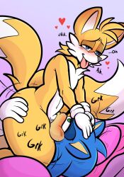 blush canid canine eulipotyphlan face_fucking fox frantic gay gay_blowjob grabbing_head heart-shaped_pupils hedgehog hi_res irrumatio male male/male mammal miles_prower mouthful oral penile sega sex solo sonic_(series) sonic_the_hedgehog sonic_the_hedgehog_(series) submissive_top taillove_(artist) tails tongue tongue_out yaoi