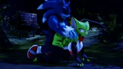 anthro carol_tea crossover doggy_style eastern_and_western_character feline freedom_planet freedom_planet_2 hedgehog sahanovazamat sonic_(series) sonic_the_hedgehog sonic_the_hedgehog_(series) sonic_the_werehog video_games werehog wildcat