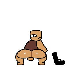 1boy animated anus artist_request ass backsack balls big_ass big_butt butt carl_the_npc edit fat_butt gay gif gun looking_at_viewer looking_back looking_back_at_viewer male male_only npcs_are_becoming_smart roblox roblox_game robloxian solo source_request thick_ass thick_butt transparent_background twerking weapon